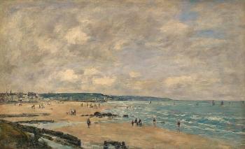 尤金 佈丹 The Beach at Trouville